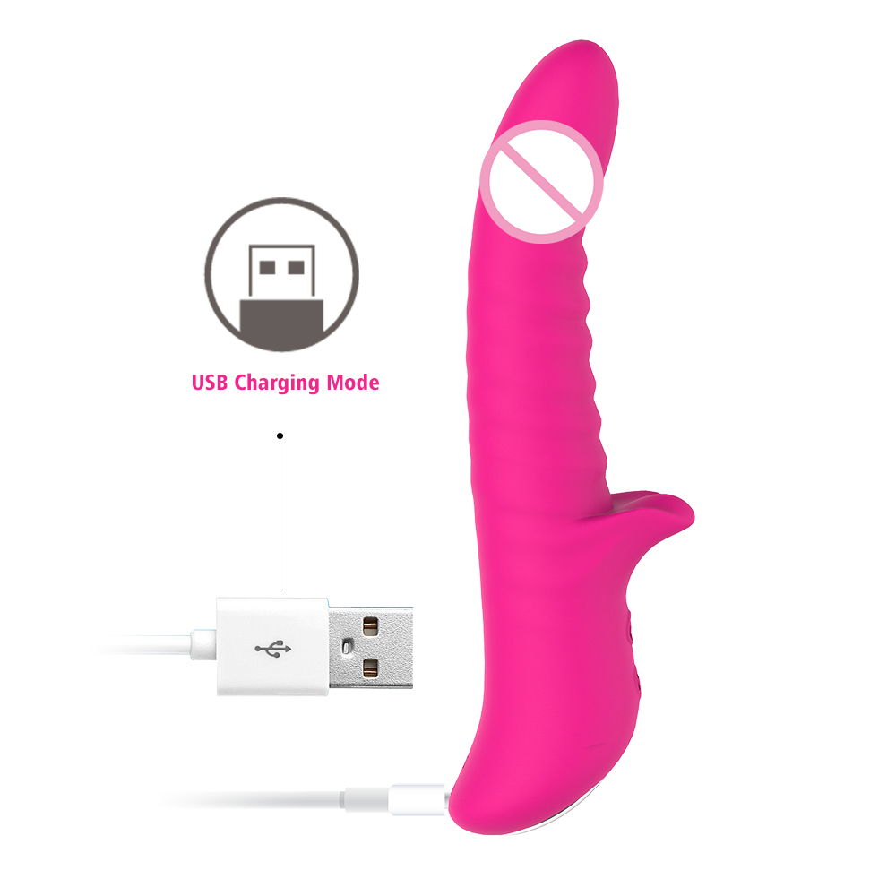 S-HANDE Wholesale G-spot Vibrators Silicone Dildo Charge Adult Sex Toy Supplies Clit Pussy Vibrator for Female