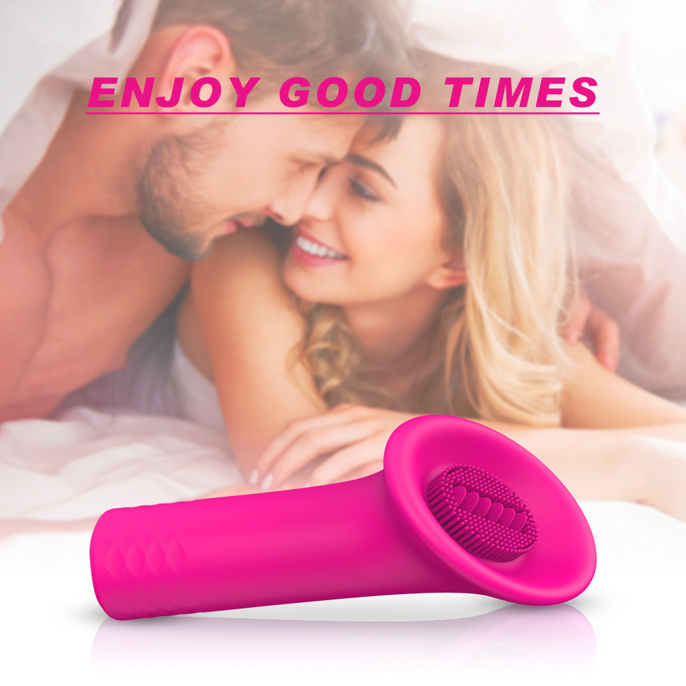 S-HANDE Wholesale 2 in 1 Bullet Vibrator Rechargeable g Spot with Clitoris Pussy Licking Tongue Vibrator Sex Toy Ass Licking