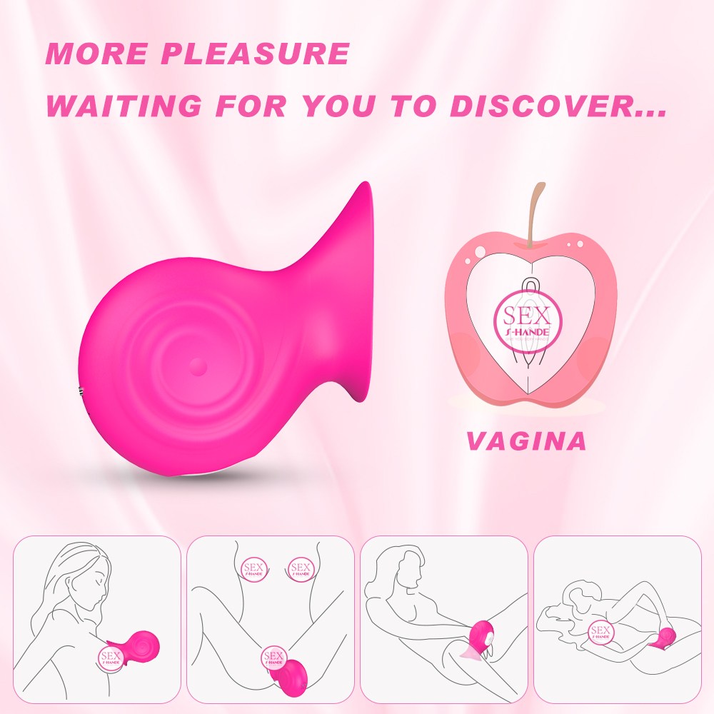 Silicone Tongue Sucking Clitoris Licking Vibrator for Women Orgasm