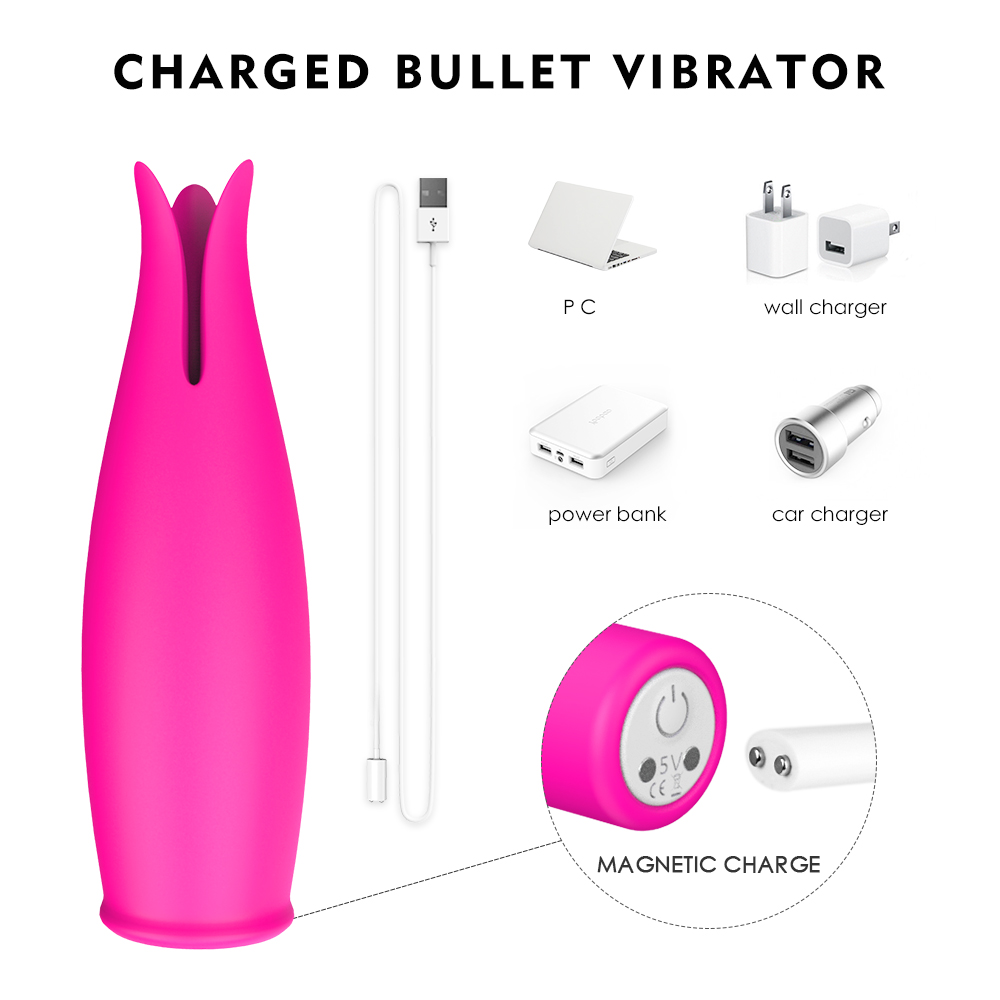S-HANDE Wholesale Silicone Clitoris Stimulator Finger Sex-toys Janpen Av Licking Tongue Bullet Sex Vibrator Vibrator Tongue