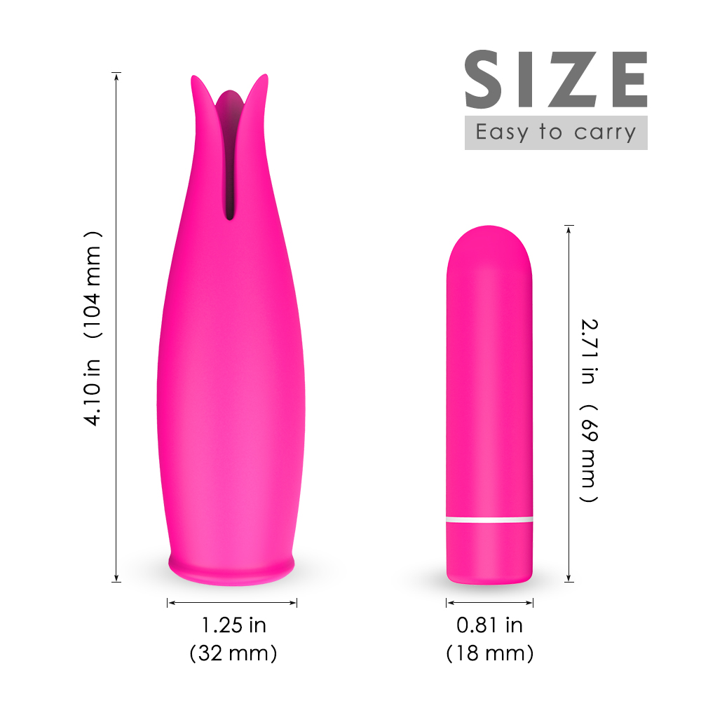 S-HANDE Wholesale Silicone Clitoris Stimulator Finger Sex-toys Janpen Av Licking Tongue Bullet Sex Vibrator Vibrator Tongue