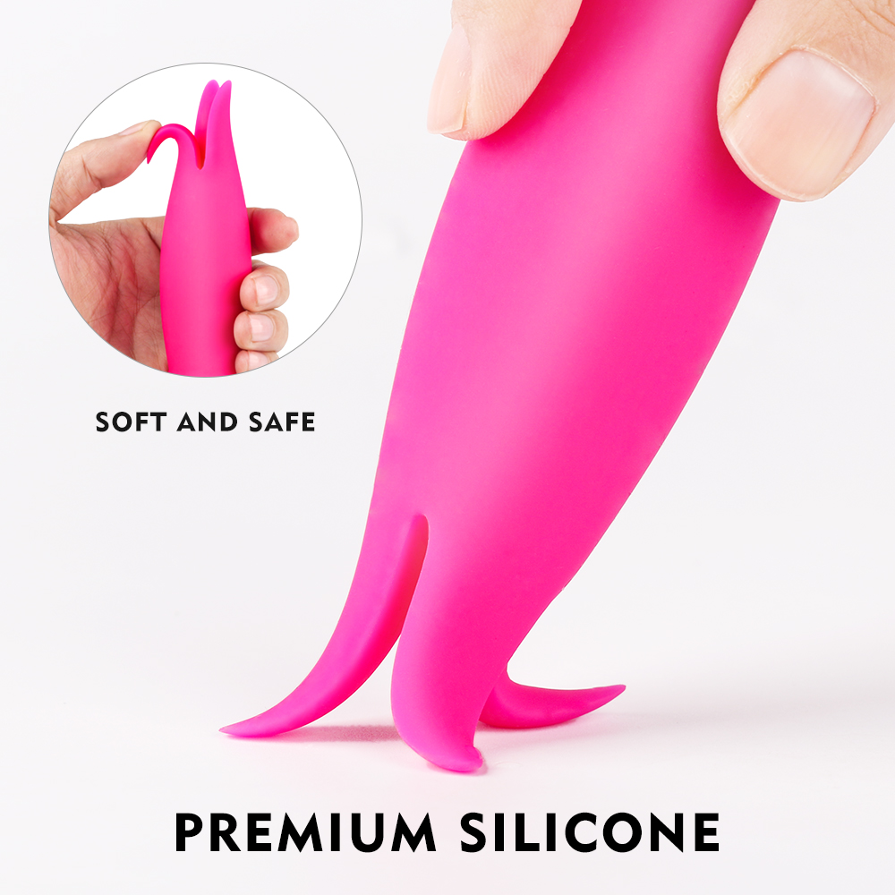 S-HANDE Wholesale Silicone Clitoris Stimulator Finger Sex-toys Janpen Av Licking Tongue Bullet Sex Vibrator Vibrator Tongue