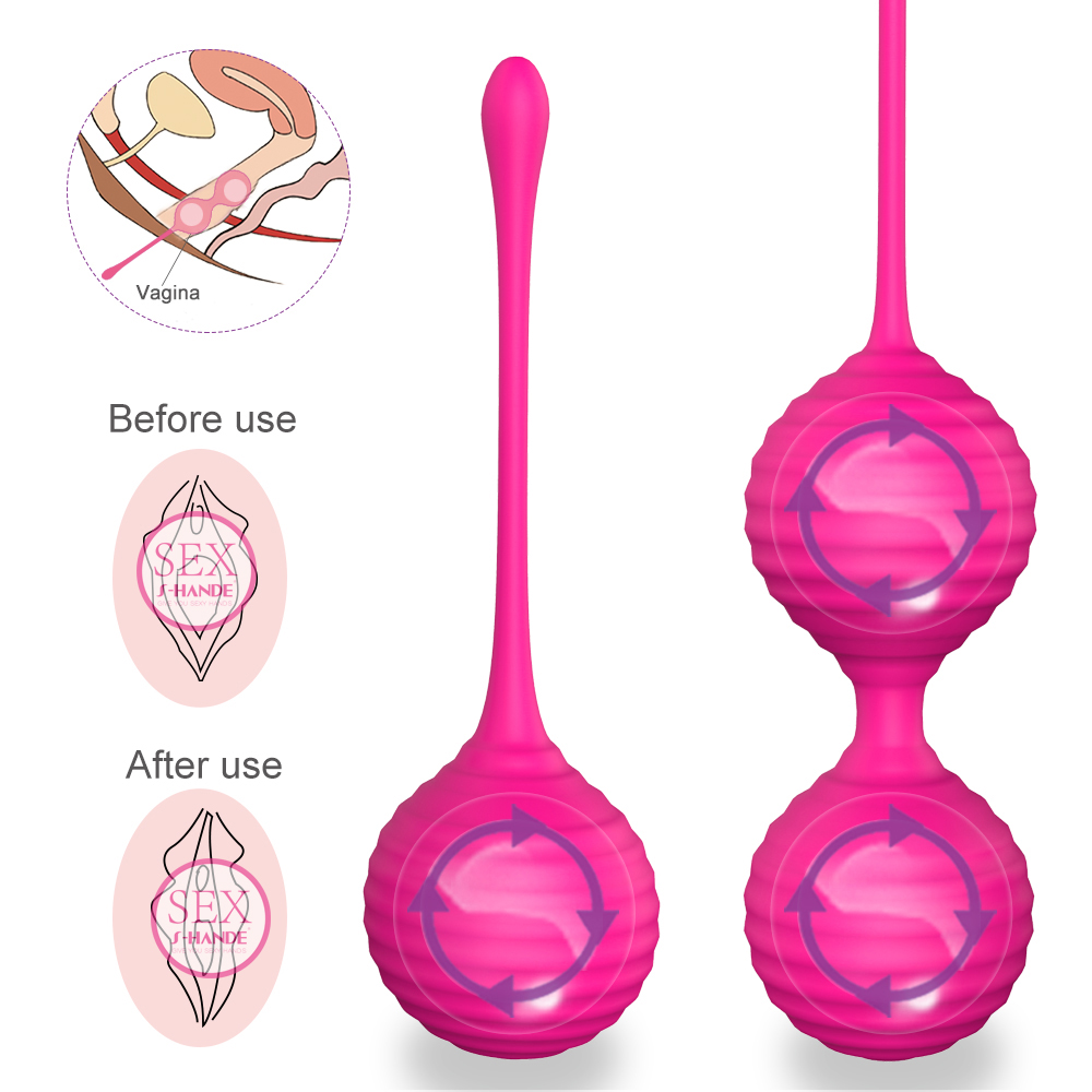 S-HANDE Hot Sell Sex Products Smart Balls Set  Woman Pelvic Floor Exerciser Medical Soft Silicone Sex Toy Kegel Ben Wa Balls