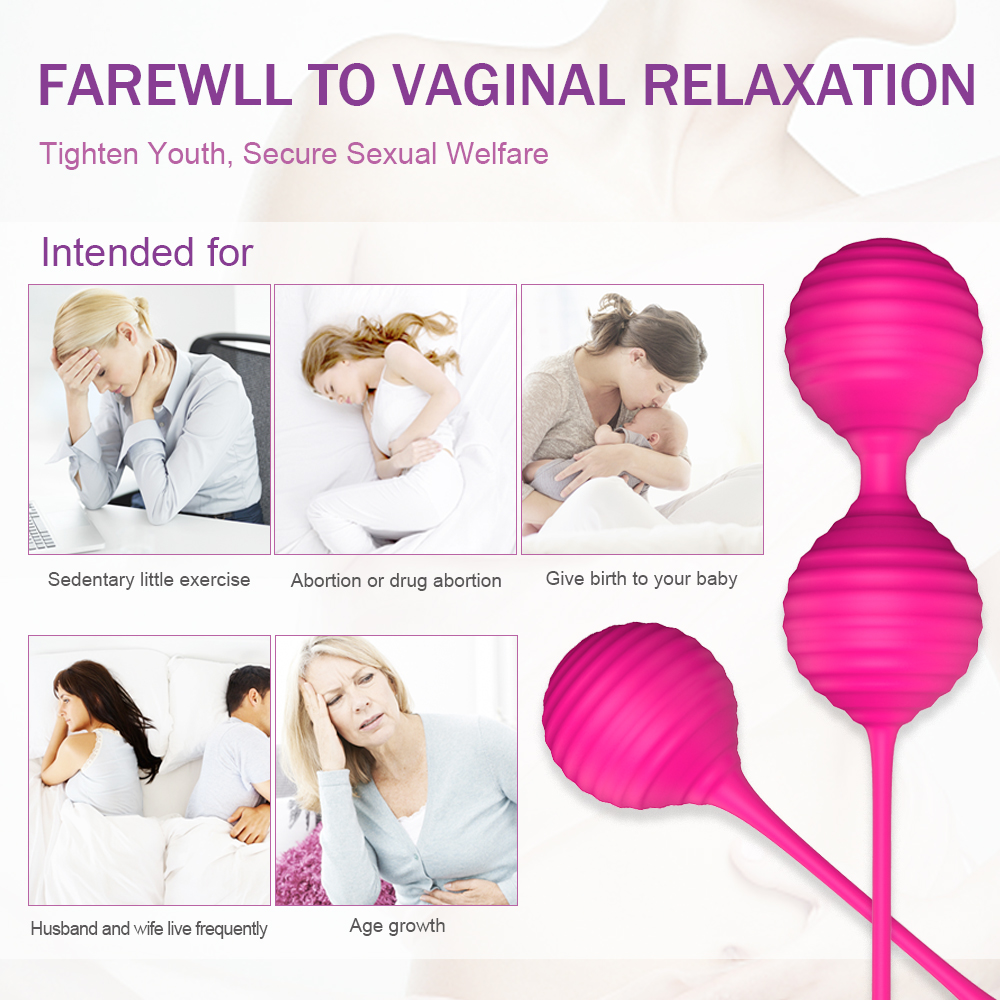 S-HANDE Hot Sell Sex Products Smart Balls Set  Woman Pelvic Floor Exerciser Medical Soft Silicone Sex Toy Kegel Ben Wa Balls