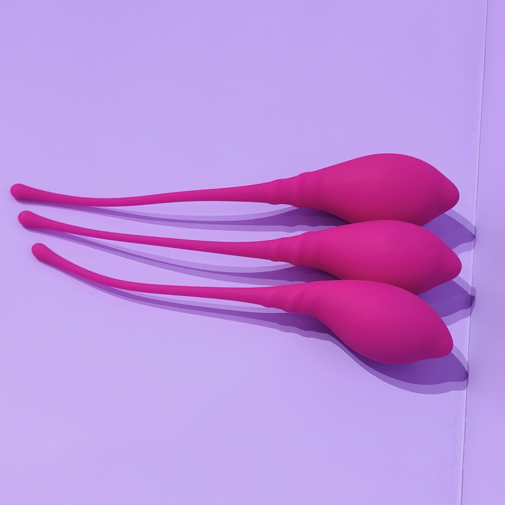 3 Silicone Kegel Balls Kits Vagina Exercise Ben Wa Balls for Women