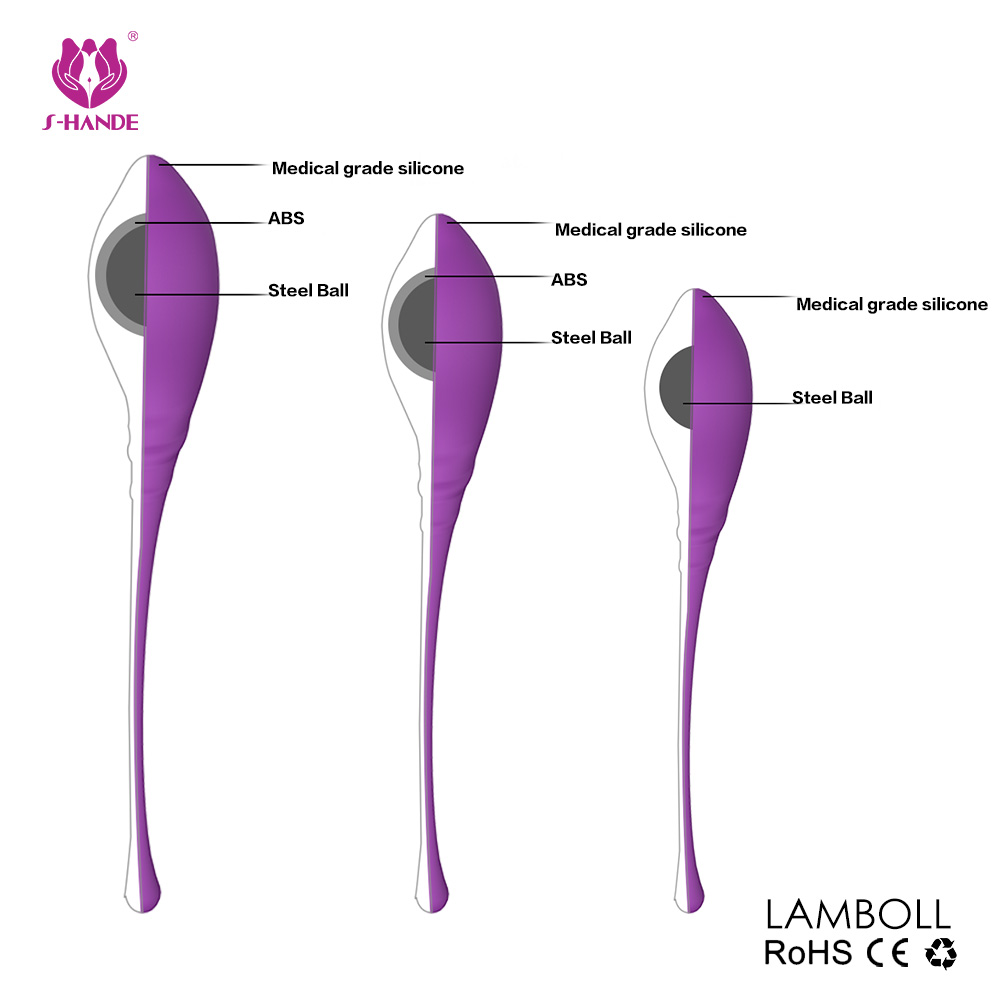 3 Silicone Kegel Balls Kits Vagina Exercise Ben Wa Balls for Women