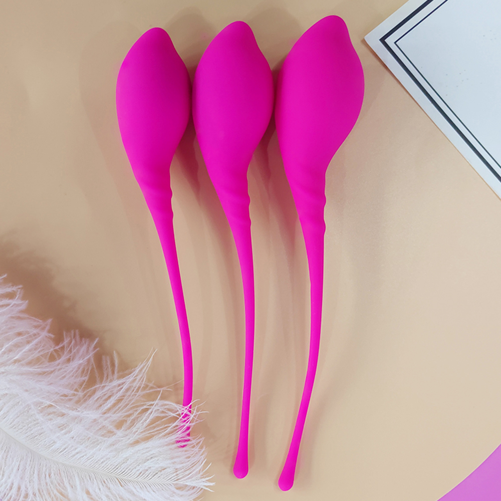 3 Silicone Kegel Balls Kits Vagina Exercise Ben Wa Balls for Women