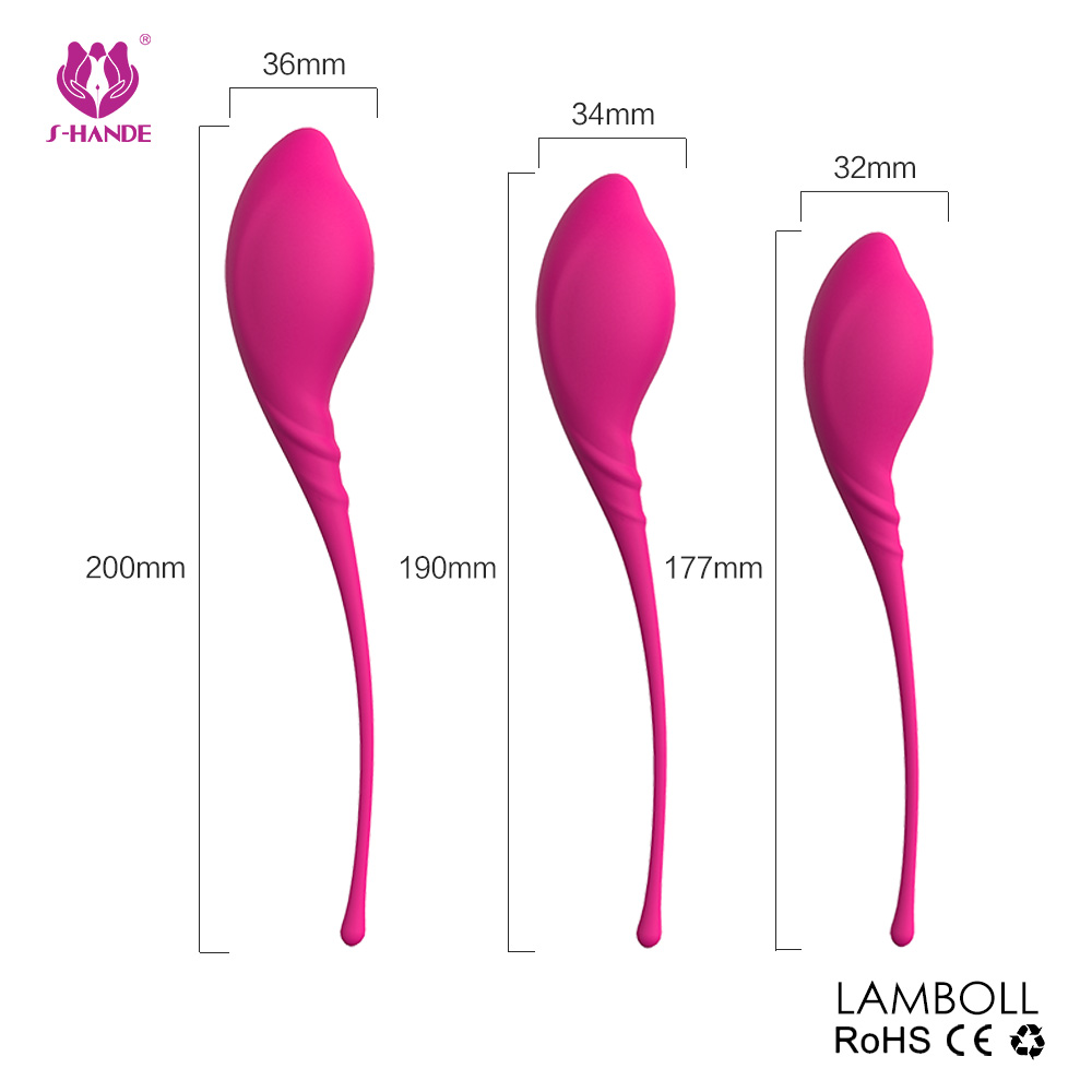 3 Silicone Kegel Balls Kits Vagina Exercise Ben Wa Balls for Women