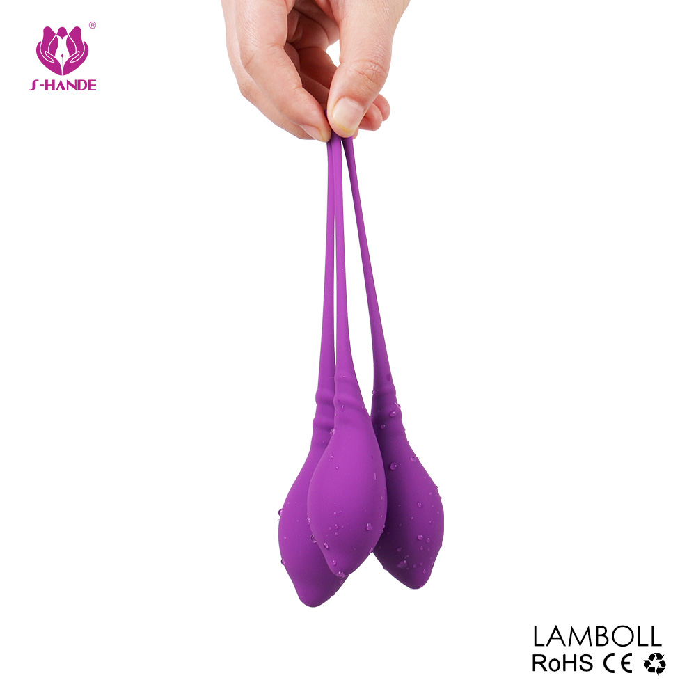 3 Silicone Kegel Balls Kits Vagina Exercise Ben Wa Balls for Women
