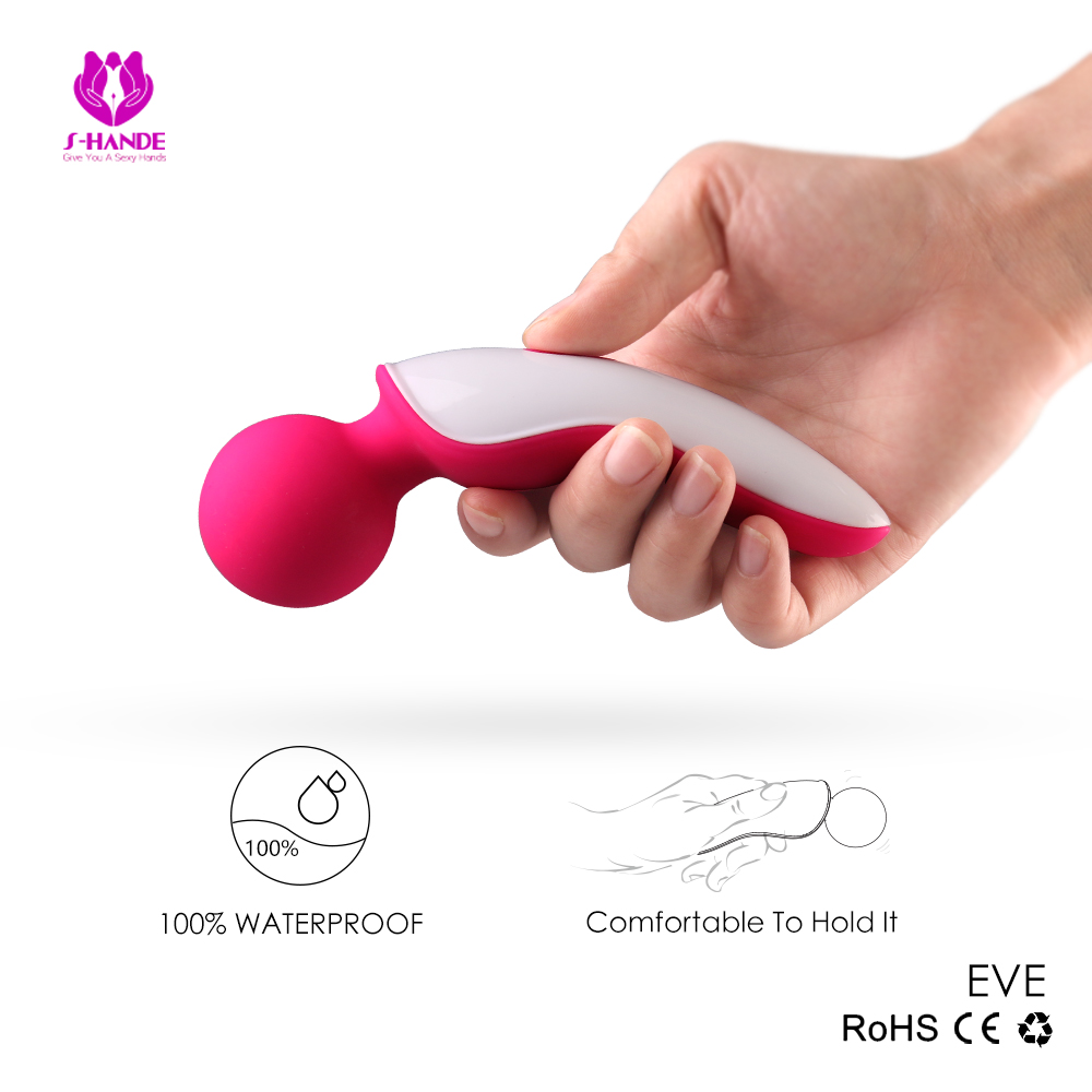 Cordless Waterproof Rechargeable  Wand Massager Sex Extreme Power Vibration Handheld Massage 9X Multi-Speed