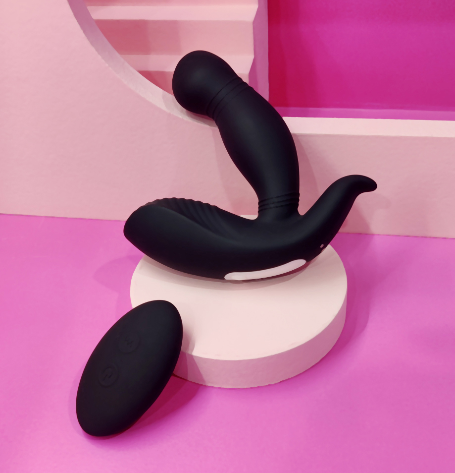 S-HANDE High-grade Prostate Massage with Cock-ring Men Sex Toys Anal Vibrator Wireless Remote Butt Plug for Adult Masturbation