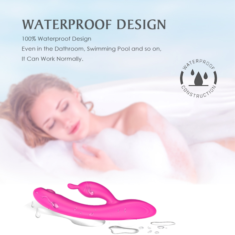 S-HANDE Silicone Rechargeable Finger Motion Clitoris Rabbit Vibrators for Women