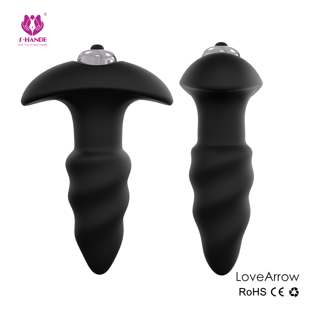 Factory Supply Sex Toy Men Anal Vibrator 1/3/7 Speed Vibration Butt Plug Waterproof