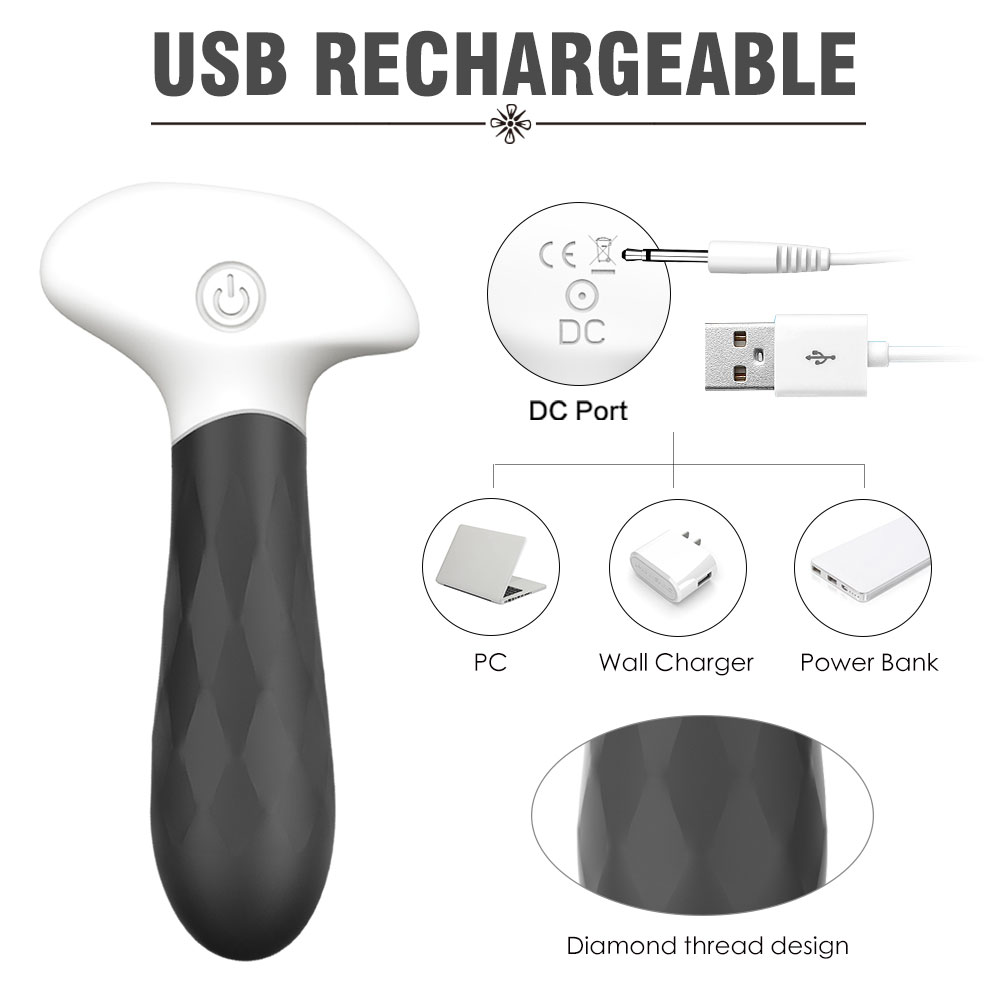 Full Silicone Rechargeable Ass Adult Anal Vibrating  Toys Wireless  Electrical  Anal Plug