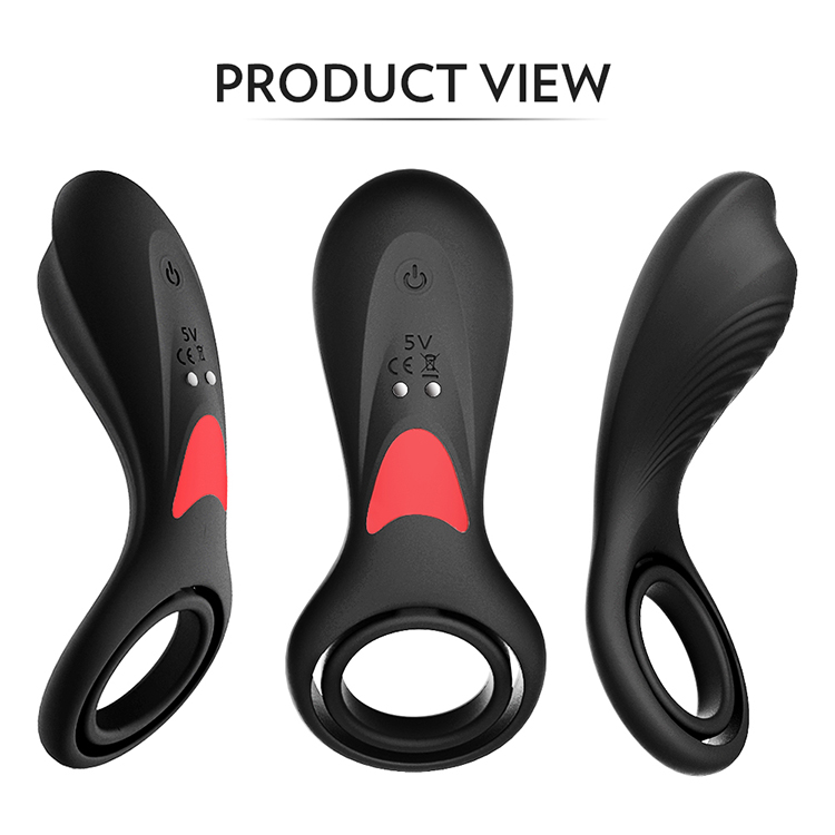 S-HANDE High Quality Soft Silicone Adult Erotic Toys Delay Ejaculation Prostate Massager Gay Anal Vibrator Plug Penis Cock Ring