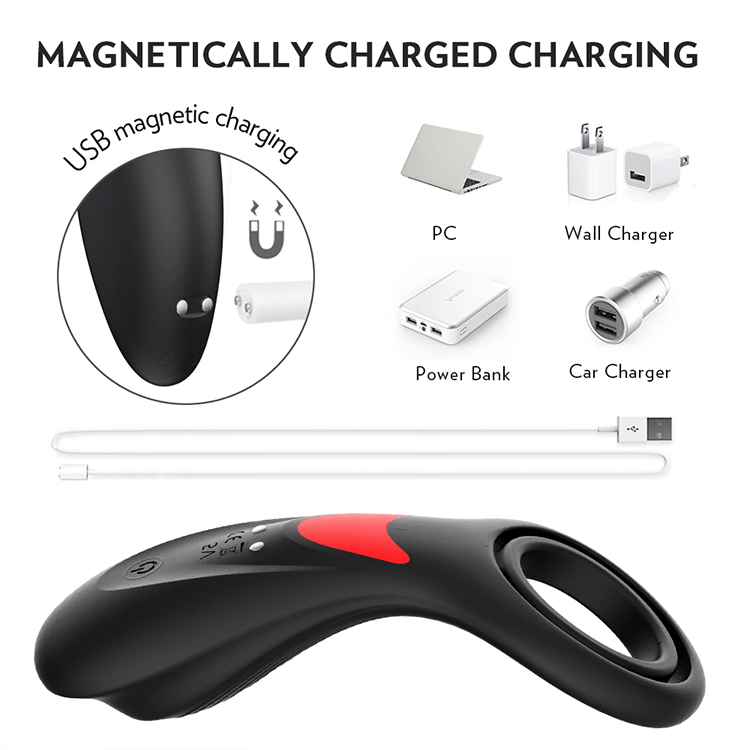 S-HANDE High Quality Soft Silicone Adult Erotic Toys Delay Ejaculation Prostate Massager Gay Anal Vibrator Plug Penis Cock Ring