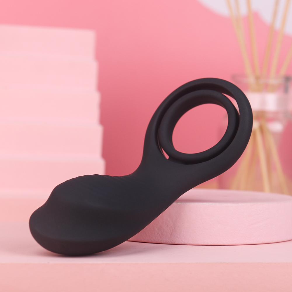 S-HANDE High Quality Soft Silicone Adult Erotic Toys Delay Ejaculation Prostate Massager Gay Anal Vibrator Plug Penis Cock Ring