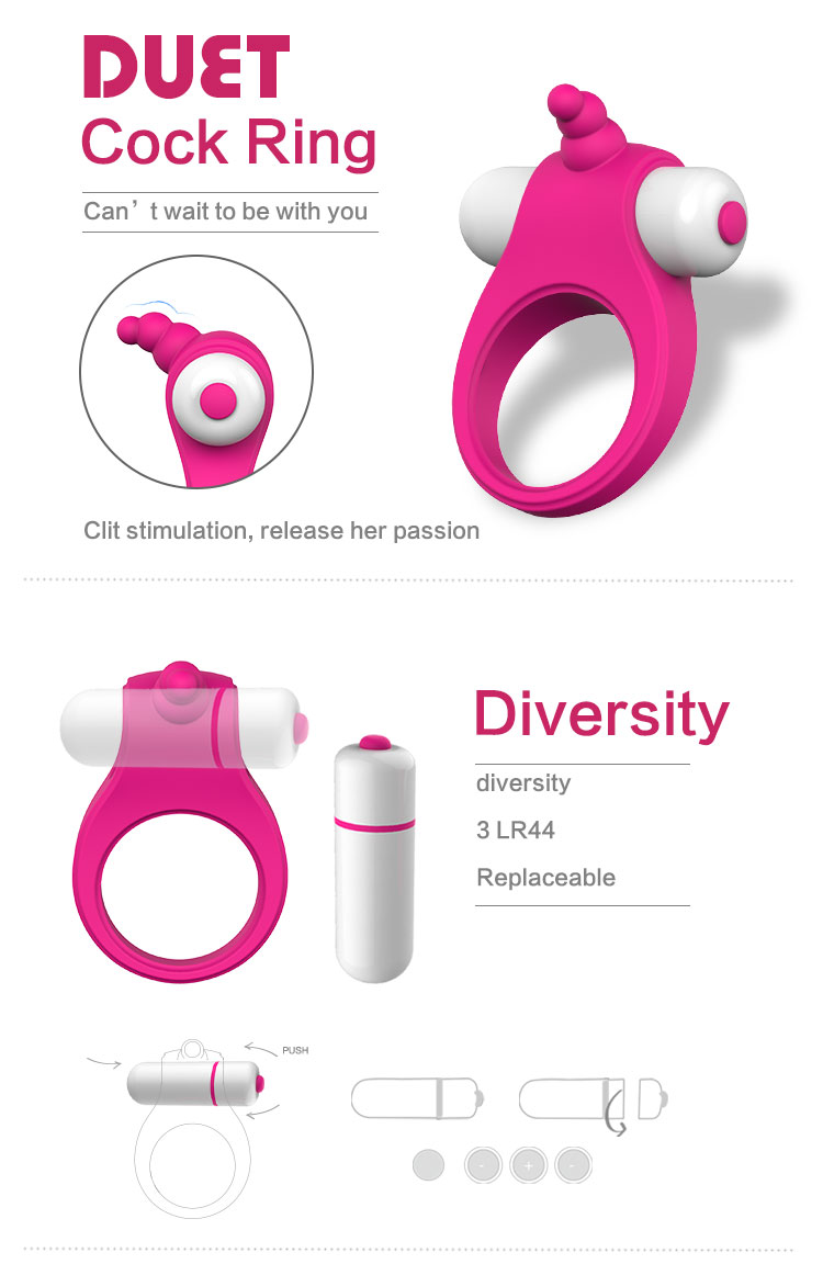 Hot Selling Reusable Sex Toy Silicone Cock Ring Super Power Waterproof Cock Ring for Couples