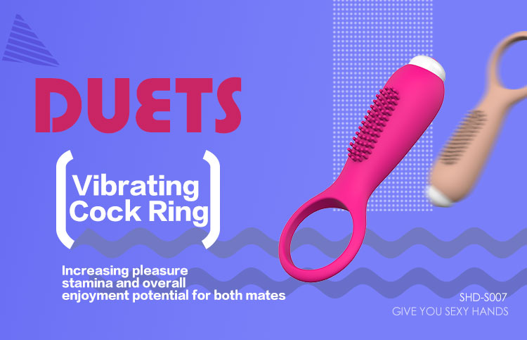 Cheap Silicone Sex Toy Delay Ejaculation Vibrating Cock Ring, Penis Ring for Sale