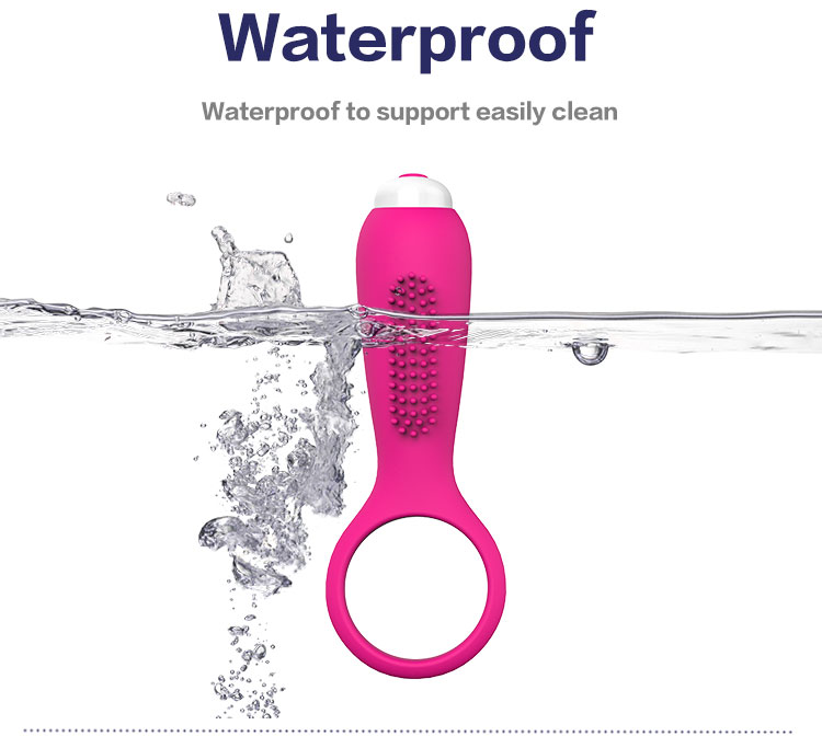 Cheap Silicone Sex Toy Delay Ejaculation Vibrating Cock Ring, Penis Ring for Sale
