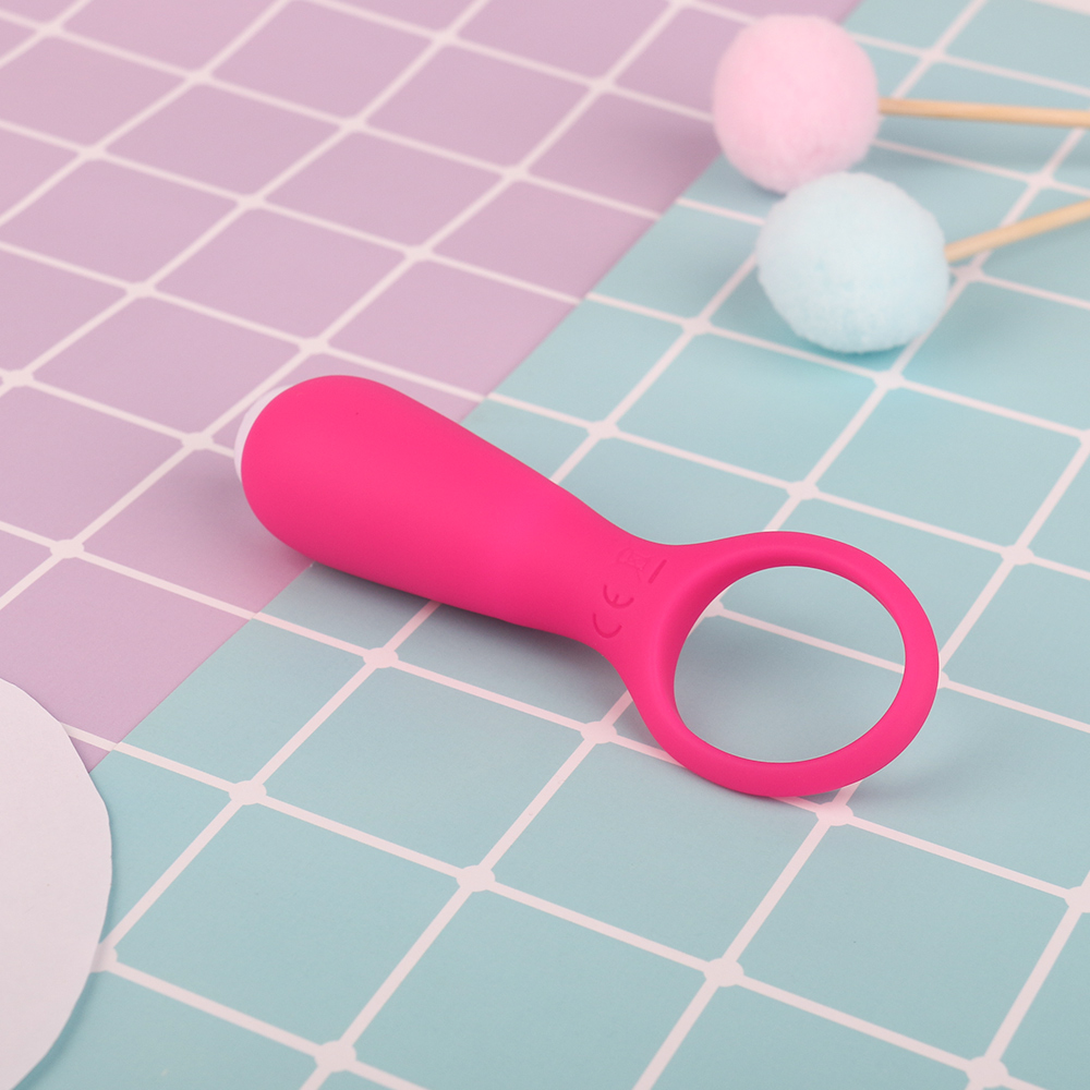 All-silica Gel with Battery of the Penis Ring for Couples Sexual Life of the Vibrating  Cock Ring