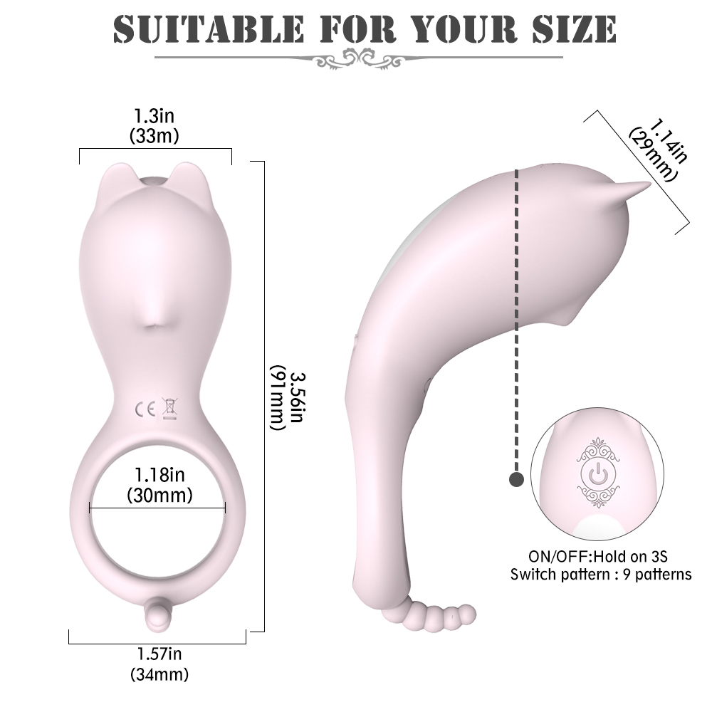 Full Silicone Rechargeable Ass Dream pink Series Adult Penis Ring for Couples Sexual Life of the Vibrating Cock Ring